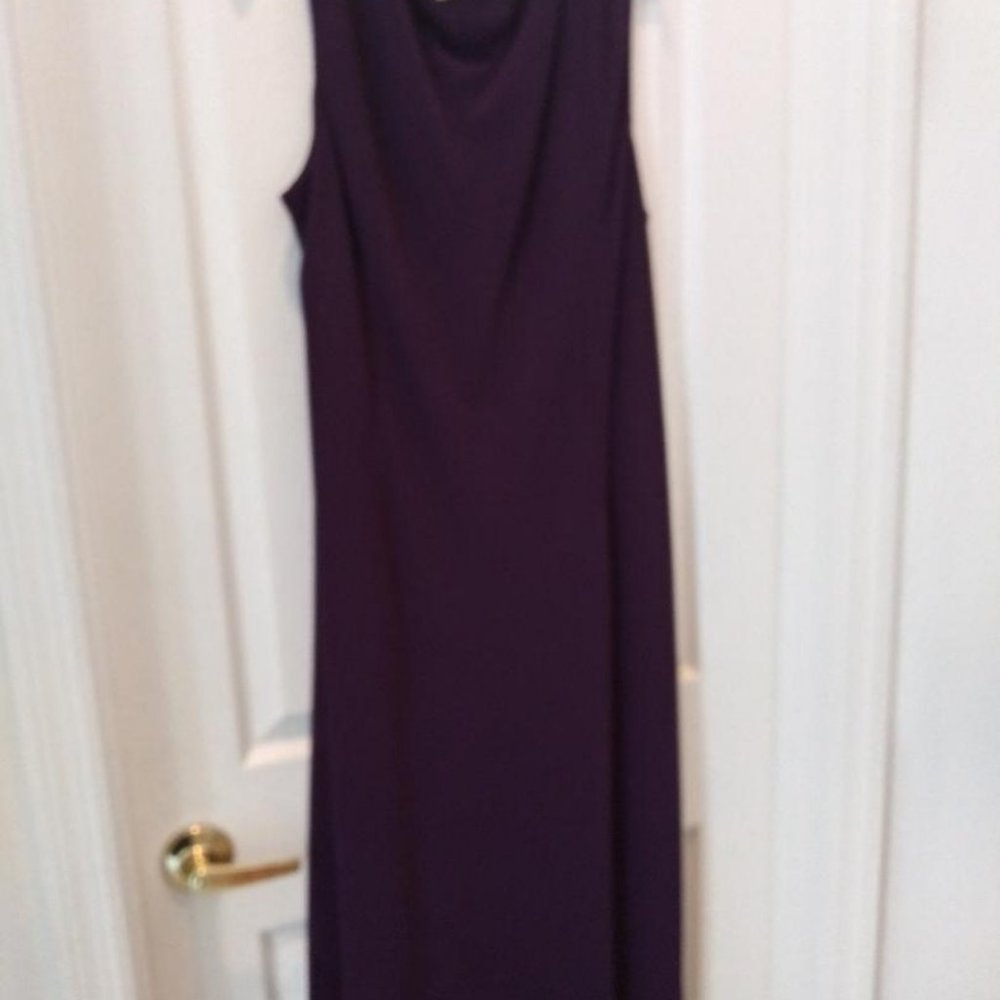 Plaza South Deep purple dress and matching blazer size 20